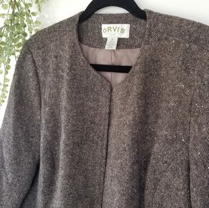 Orvis Wool Blazer Women's 18 NWOT